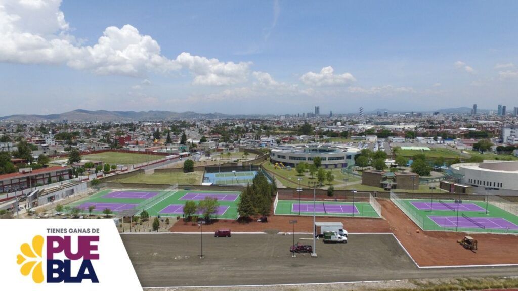 Barbosa en Centro Estatal de Tenis