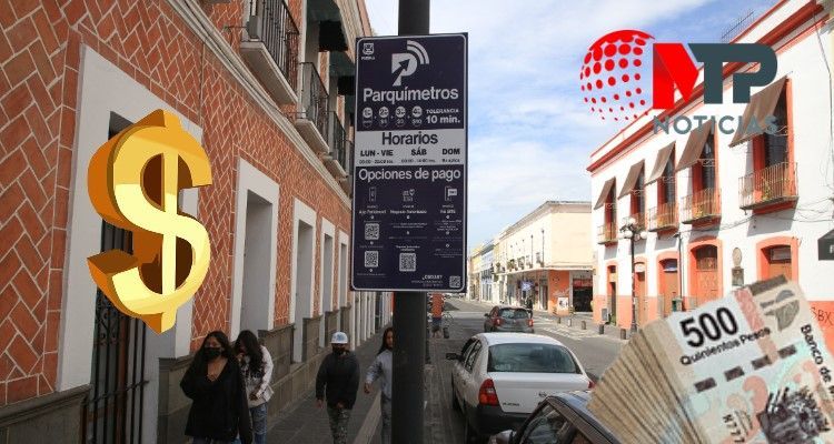 Uos de parquímetros en Puebla, infracciones