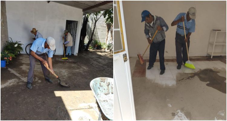 Limpian casas afectadas en Huejotzingo