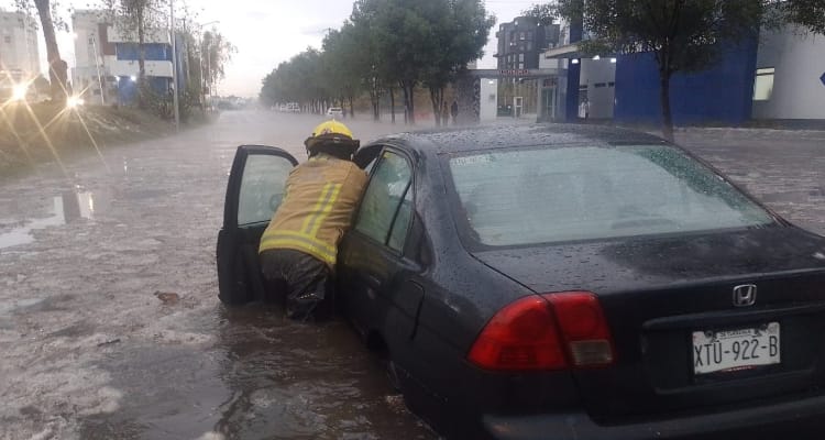Lluvia en Puebla, daños