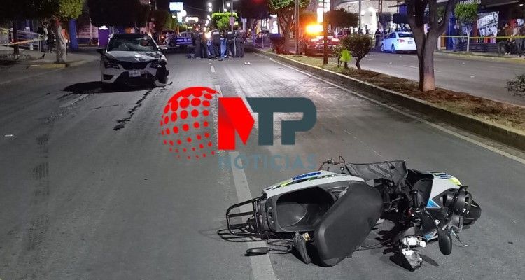 Atropellan a motociclista en Tehuacán