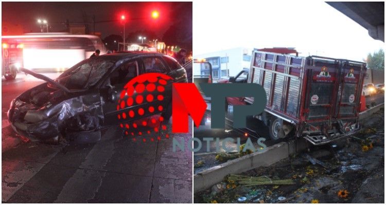 Mañana de accidentes Puebla capital