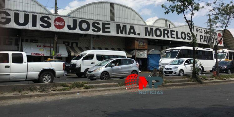 Operativos en mercados de Puebla capital