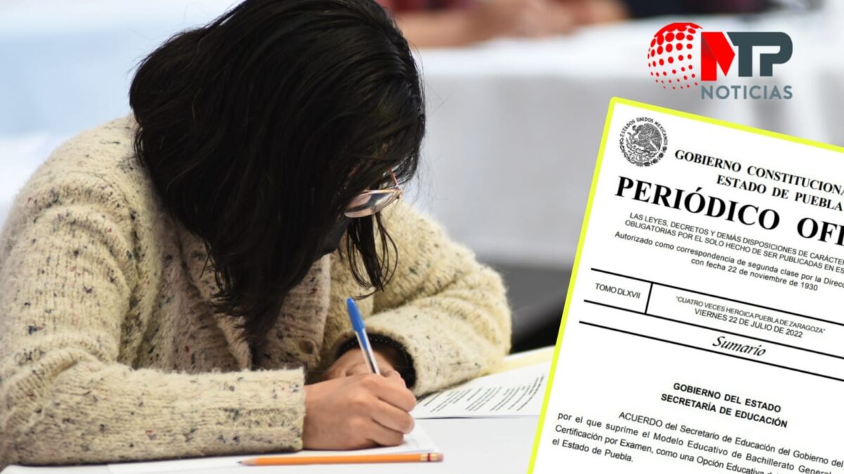 ¡Nada de que con un examen acabas el bachiller! Eliminan modalidad en Puebla