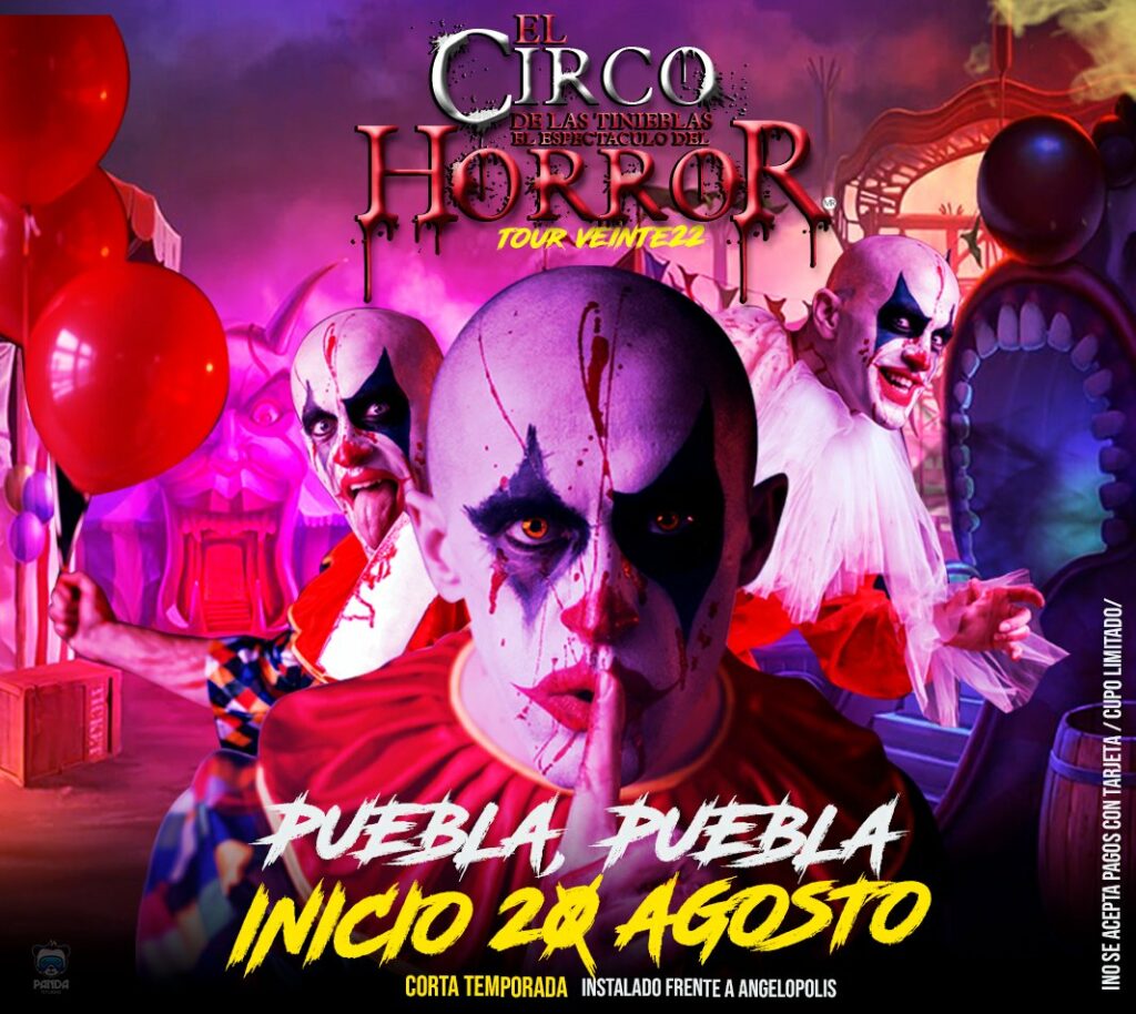 Circo del Horror llega a Puebla 3
