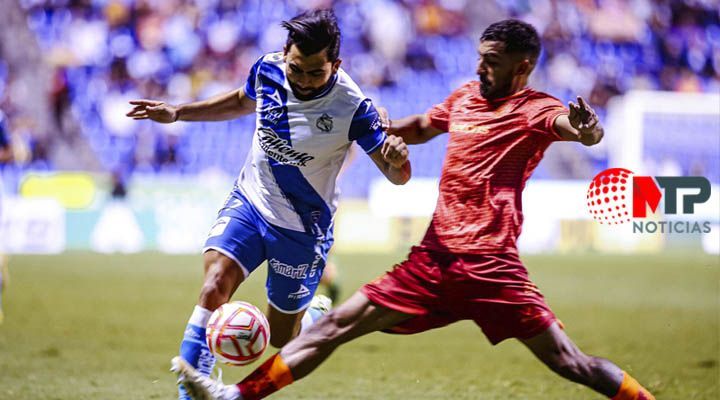 Con un empate a dos goles el Club Puebla empata contra Bravos 1