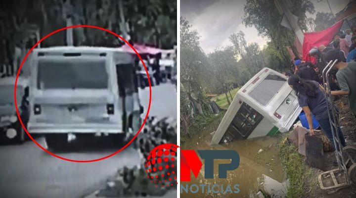 Difunden video del momento en que microbus cae a canal de Xochimilco 2