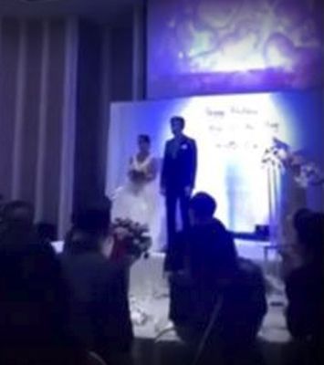 Novio expone infidelidad de su pareja en plena boda