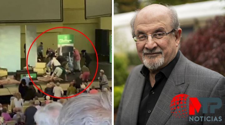 Salman Rushdie apunalan en el cuello a escritor durante evento en Nueva York