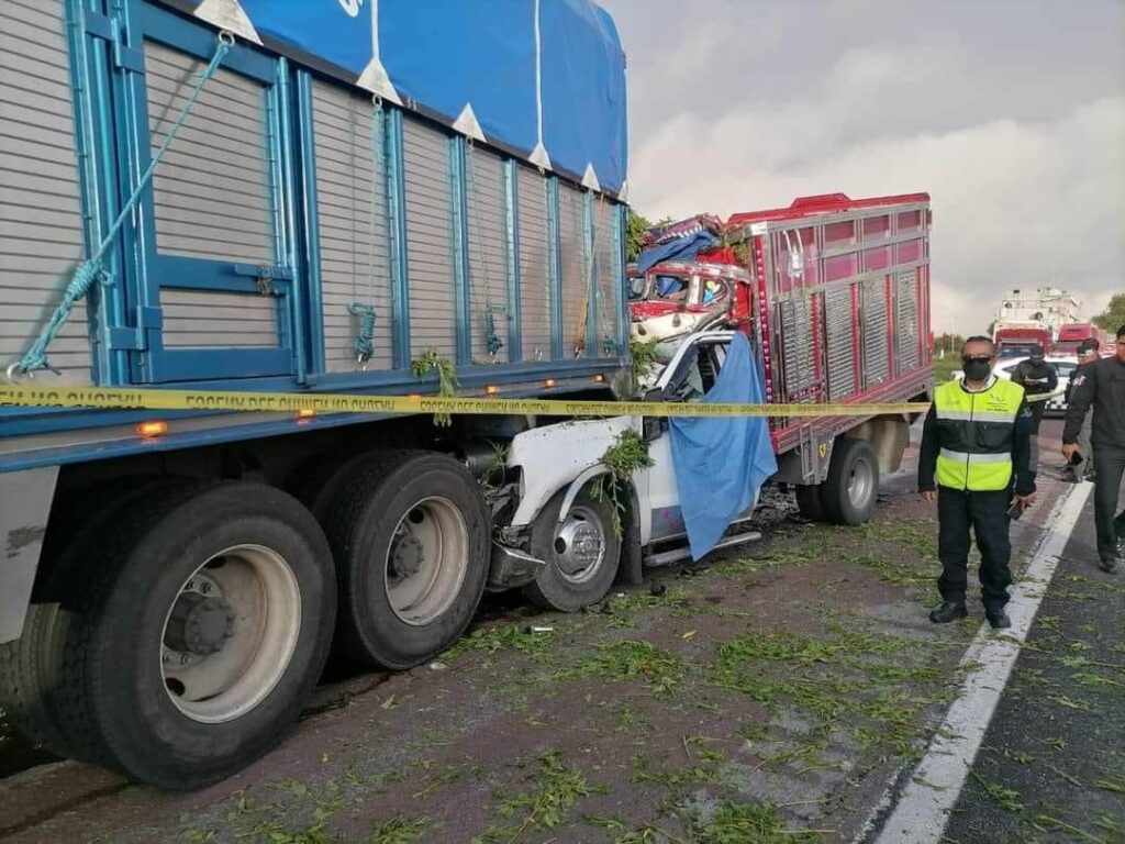 Accidente vial México-Puebla