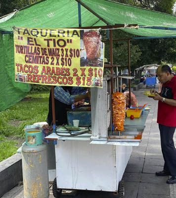 conoce los tacos arabes mas baratos de todo Puebla
