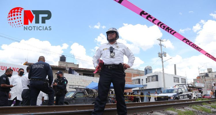 Mujer muere tras intentarle ganar el paso al tren en Chiautempan, Tlaxcala