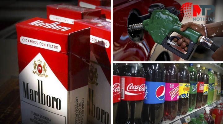 Cigarros, refrescos y gasolina aumentaran en 2023