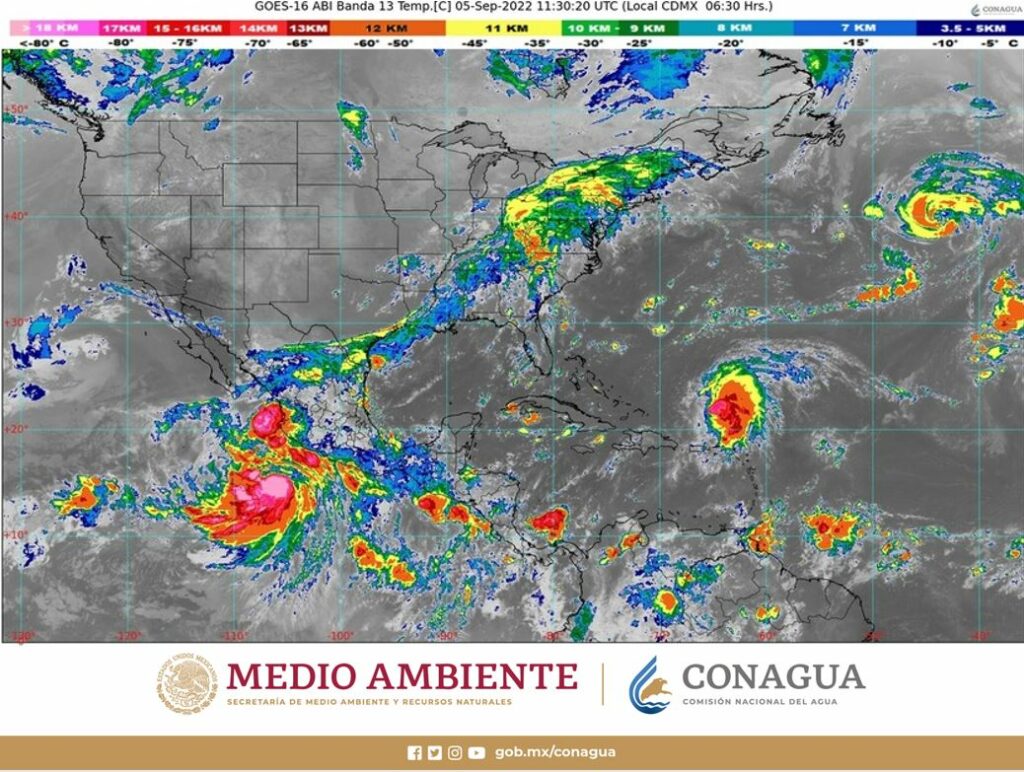 Tormenta Kay pasa a huracan