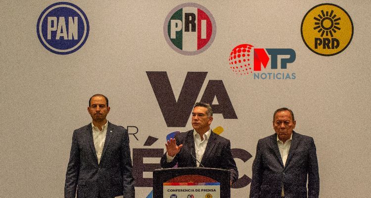 PAN solo trae al PRI de “cola”: Barbosa se suma en pedir a priistas disolver 'Va por México'