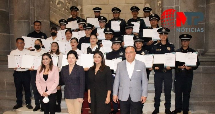 Certificación Conocer a policías de Puebla