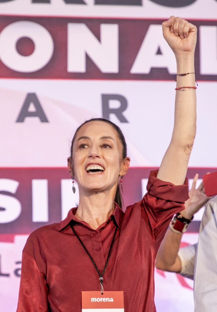 "¡Presidenta, presidenta!": respaldan a Claudia Sheinbaum en Congreso Nacional de Morena