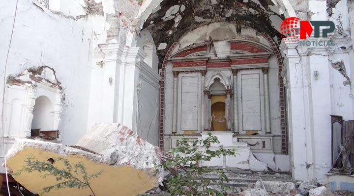 iglesia de Atzala donde murieron 12 personas sigue en ruinas 2