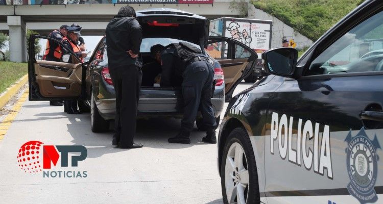 Operativos de autos robados en Totimehuacán