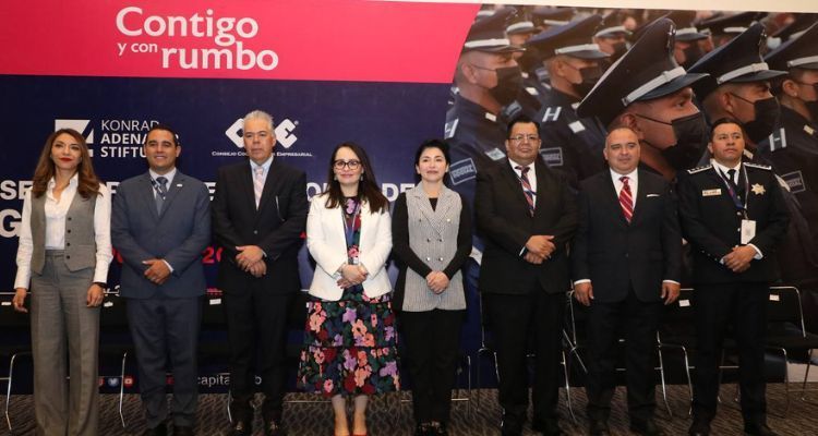 Inauguran 1er seminario Seminario Internacional de Seguridad Ciudadana en Puebla