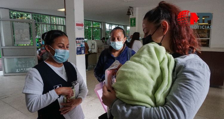¡Atención! Inicia campaña de vacunación de hexavalente para bebés en Puebla