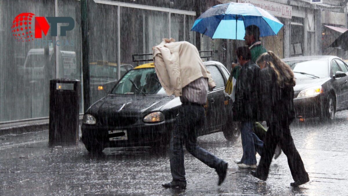 Alertan por cuatro dias de lluvias intensas en Puebla