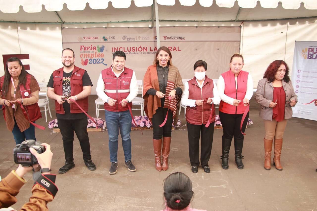 Angélica Alvarado y Biestro inauguran segunda Feria Nacional de Empleo 2022  en Huejotzingo - MTP Noticias