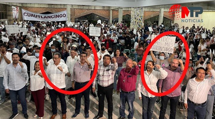 'Corcholatas' barbositas apoyan a Sheinbaum en evento en Puebla