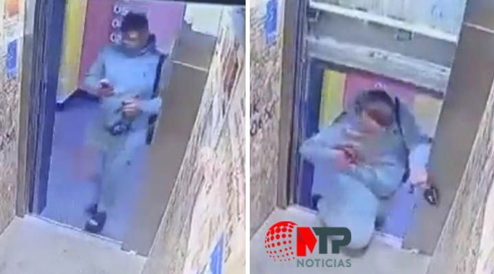 El escalofriante video en el que un elevador casi degolla a un hombre