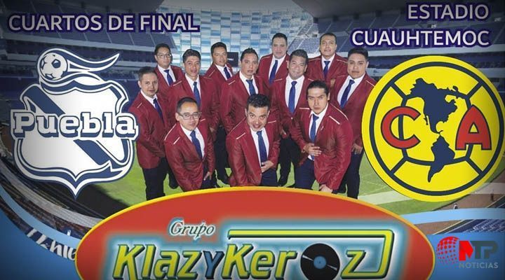 Show al medio tiempo Klazykeros confirma en el Puebla vs America