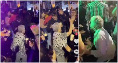 Abuelita se va de fiesta y 'perrea' hasta el piso; rompe TikTok con su energía