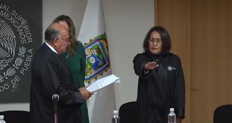 Héctor Sánchez renuncia a la presidencia del TSJ Puebla; magistrada Margarita Gayosso queda a cargo