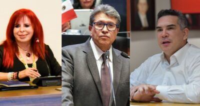 Layda Sansores revela chats entre Alejandro Moreno y Ricardo Monreal, esto dicen