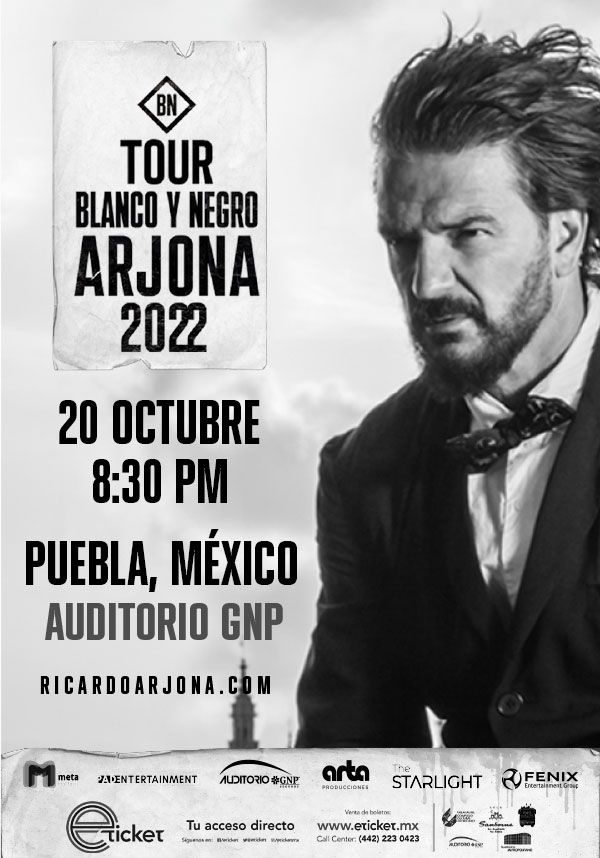 los conciertos en Puebla con costos hasta de 17 mil pesos 1