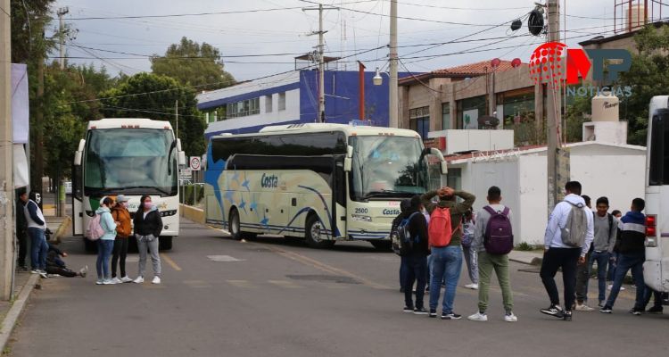 Normalista muerta en Panotla, Tlaxcala cayó de autobús que se dirigía a protestas