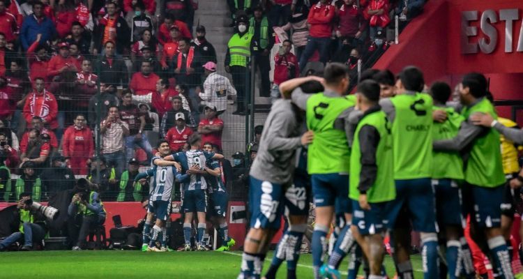 Pachuca se lleva el primer partido de la final contra Toluca, lo golea 5 a 1