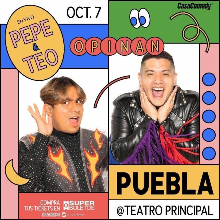 Pepe y Teo: fin de semana en Puebla