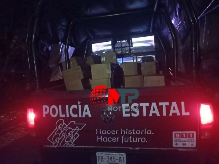 Detienen a policías de Puebla y Veracruz por robar mercancía de tráiler en Esperanza