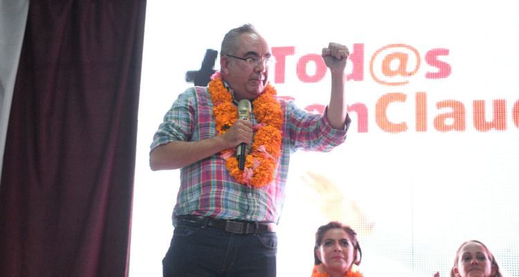 "A sanar a Puebla": doctor Martínez en evento de 'corcholatas' por la gubernatura 