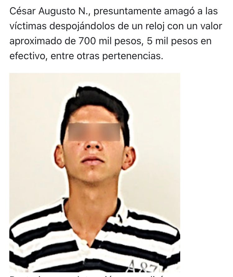 Vinculan a César, colombiano que "ordenó" secuestrar a Sandra Elizabeth en Amozoc
