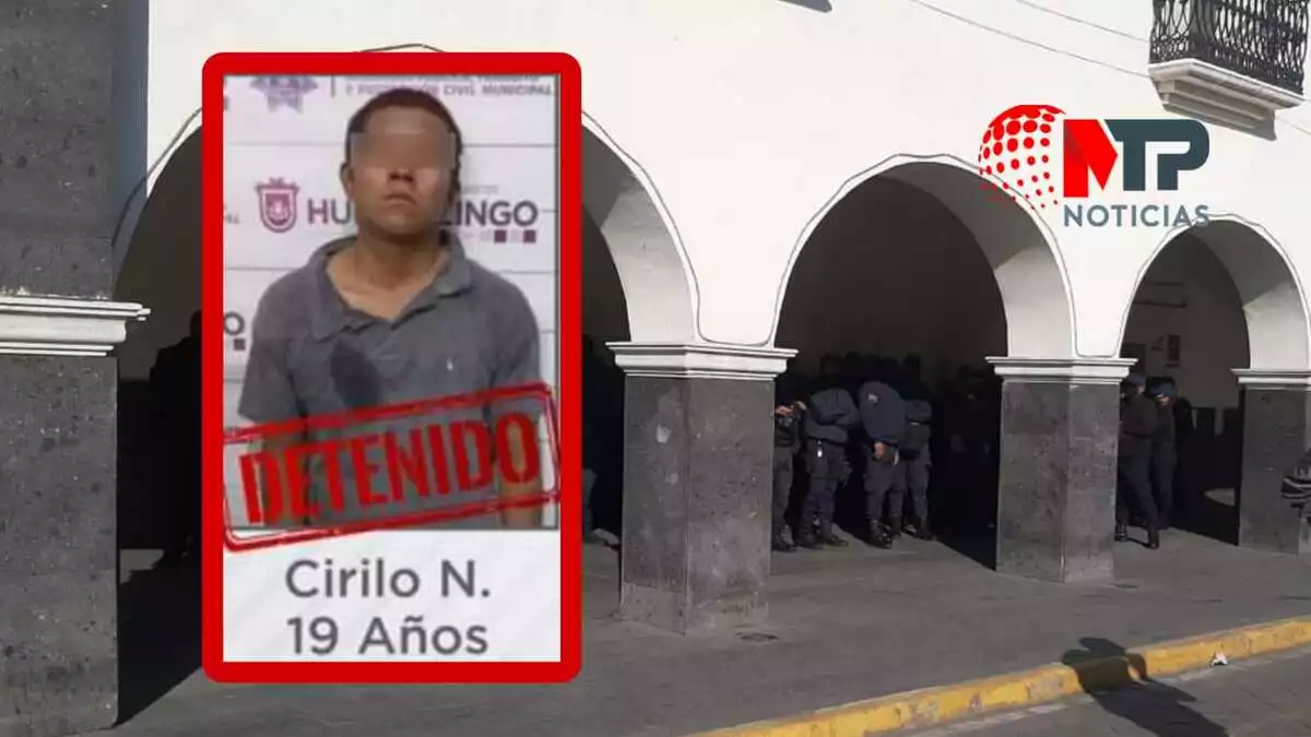 Cirilo asaltó al hijo de una mujer en Huejotzingo, ya fue detenido