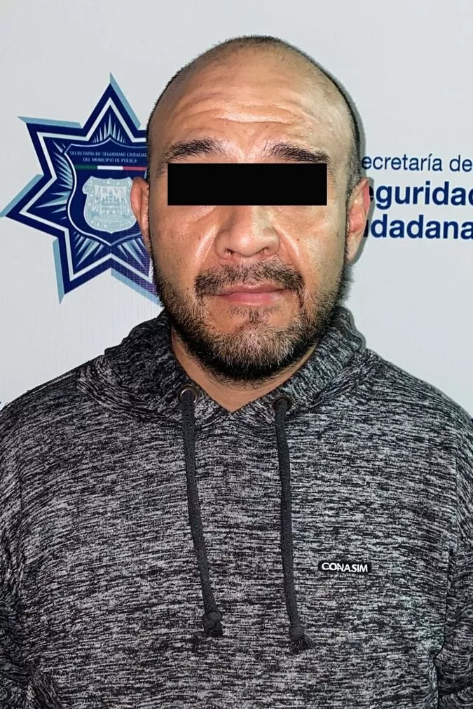 'El Rambo' presunto asaltante de tiendas de conveniencia en Puebla y Amozoc.