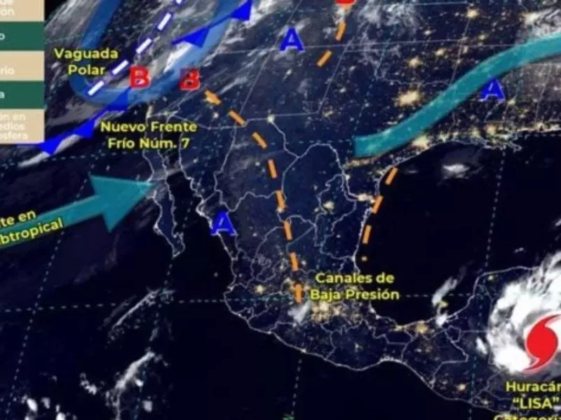 Alerta en México por llegada del huracán Lisa, afectará estos estados