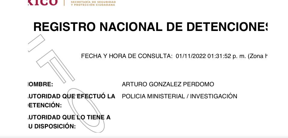 Detienen a Arturo González Perdomo por "lucrar" con canchas de La Noria en Puebla