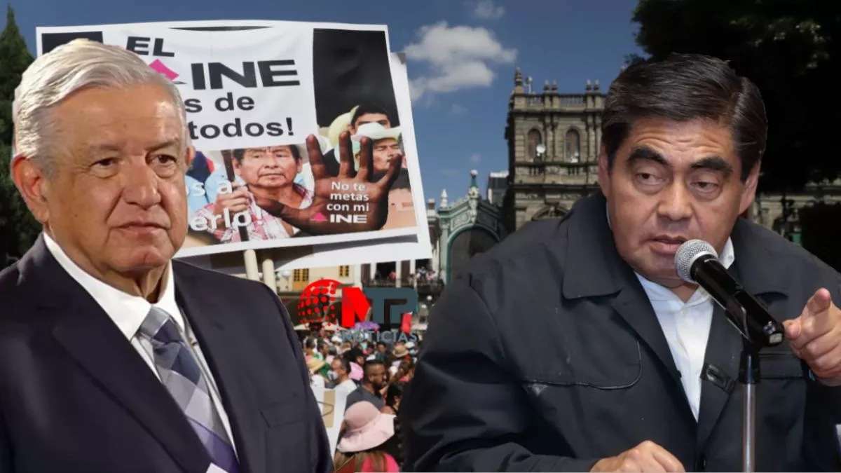 "Es finalmente la misma causa": Barbosa sobre marcha de AMLO el mismo día que Puebla