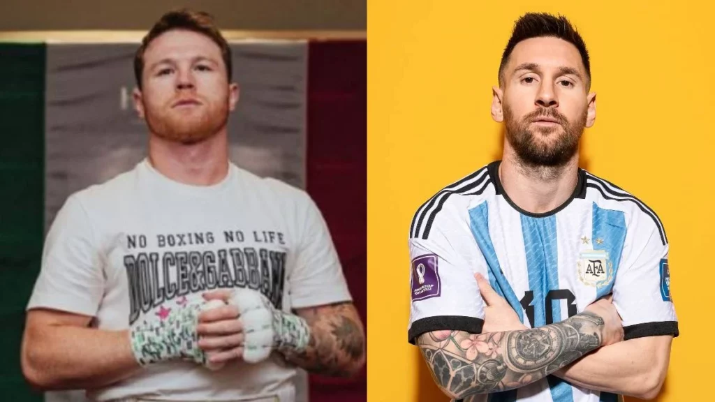 "Me dejé llevar por la pasión": 'El Canelo' se disculpa con Messi