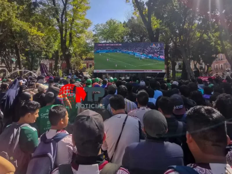 ¿Hasta cuándo estarán las pantallas para ver partidos en el Zócalo de Puebla? Esto sabemos