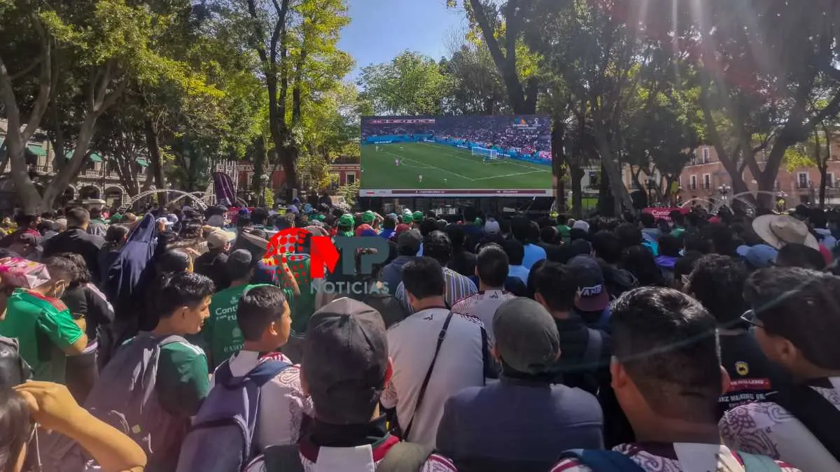 ¿Hasta cuándo estarán las pantallas para ver partidos en el Zócalo de Puebla? Esto sabemos