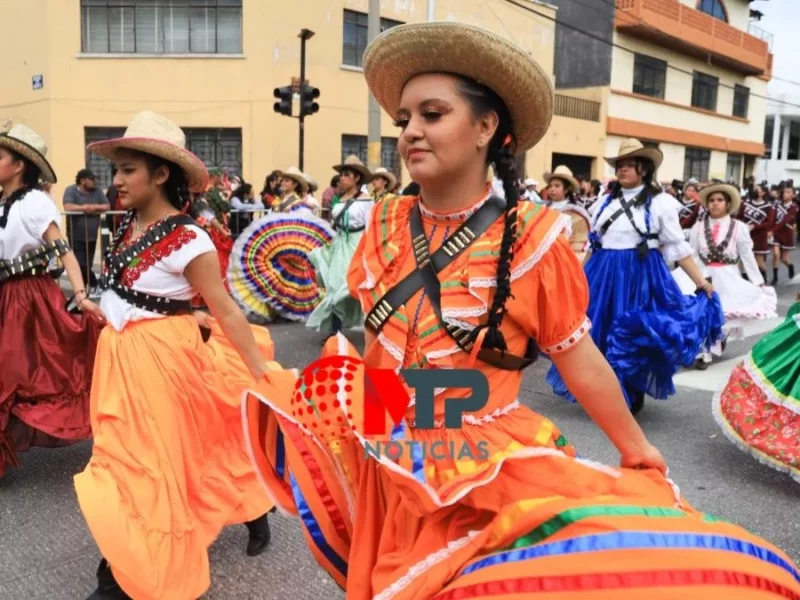 ¡Que reviva la Revolución Mexicana! Así fue el Desfile Cívico Militar en Puebla