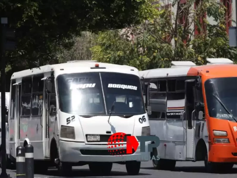 ¡Por fin! Dueños del transporte público ahora sí están verificando en Puebla